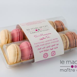 Boîte de 12 Macarons  Plaisir à Partager